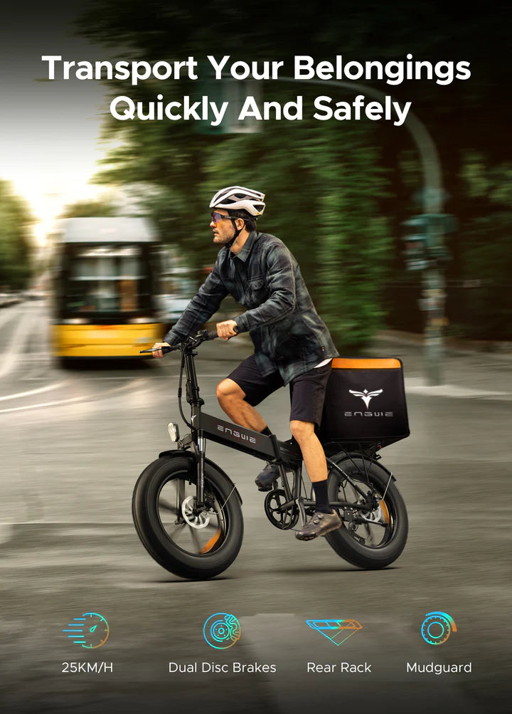 ENGWE EP-2 Pro 750W Folding Electric Bike with All Terrain Tyres