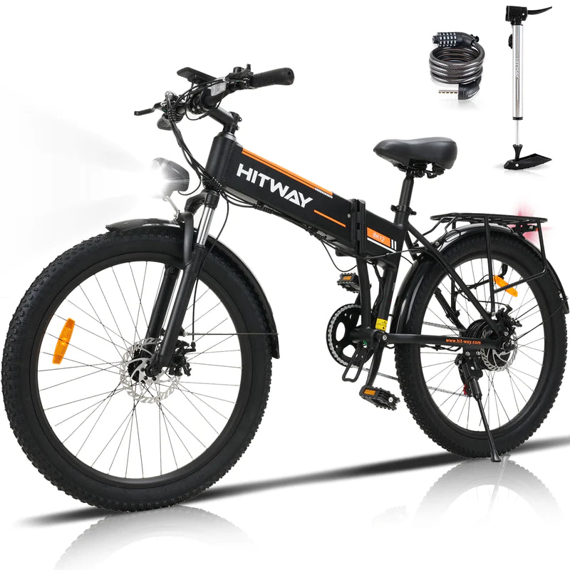 HITWAY BK12 FOLDABLE 26 INCH ELECTRIC BIKE ROAD LEGAL