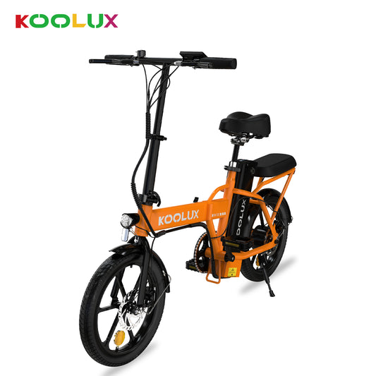 KOOLUX BK5 Foldable E-bike 16 Inches 250W Motor Black