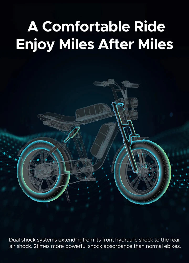 ENGWE M20 48V 13Ah/26Ah 750W All-Terrain Electric Bike