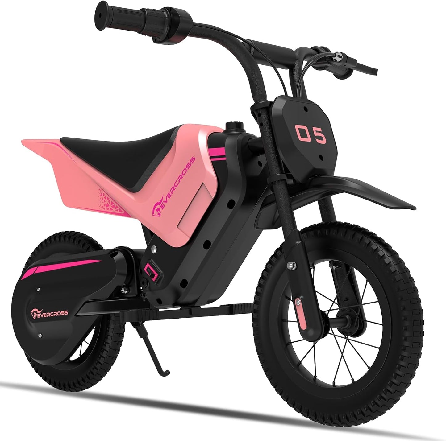 EVERCROSS EV05M Electric Motorcycle for Kids, 150W Kids Ride On Motorcycle, 8/16 km/h Speed Modes & 10 km Long-Range Electric Motorcycle, 12'' Moto Cross for Kids Aged 3-12 Years