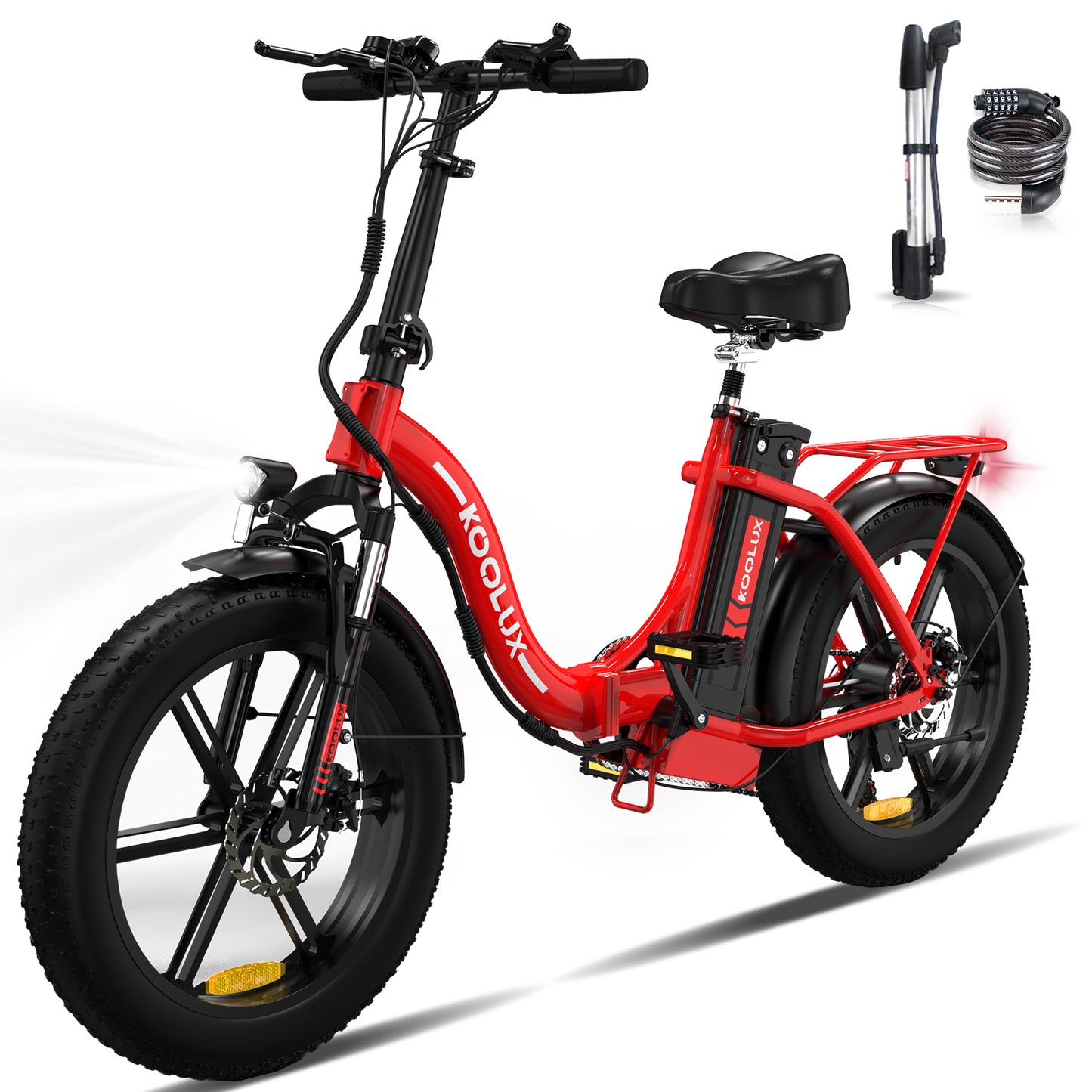 KOOLUX BK6S Fat Tyre Foldable Electric Bike 2024 Model