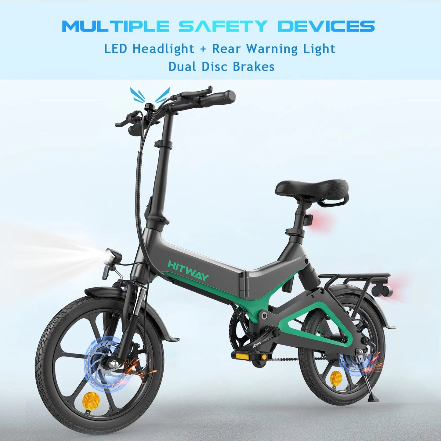 Hitway BK2 Folding Electric Bike