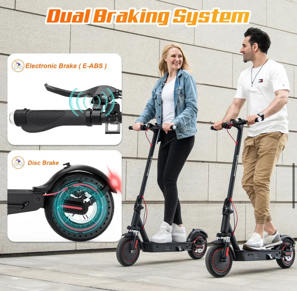 Evercross EV10K Pro Foldable E-Scooter