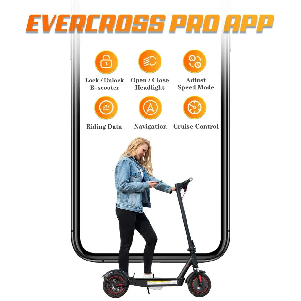 Evercross EV10K Pro Foldable E-Scooter