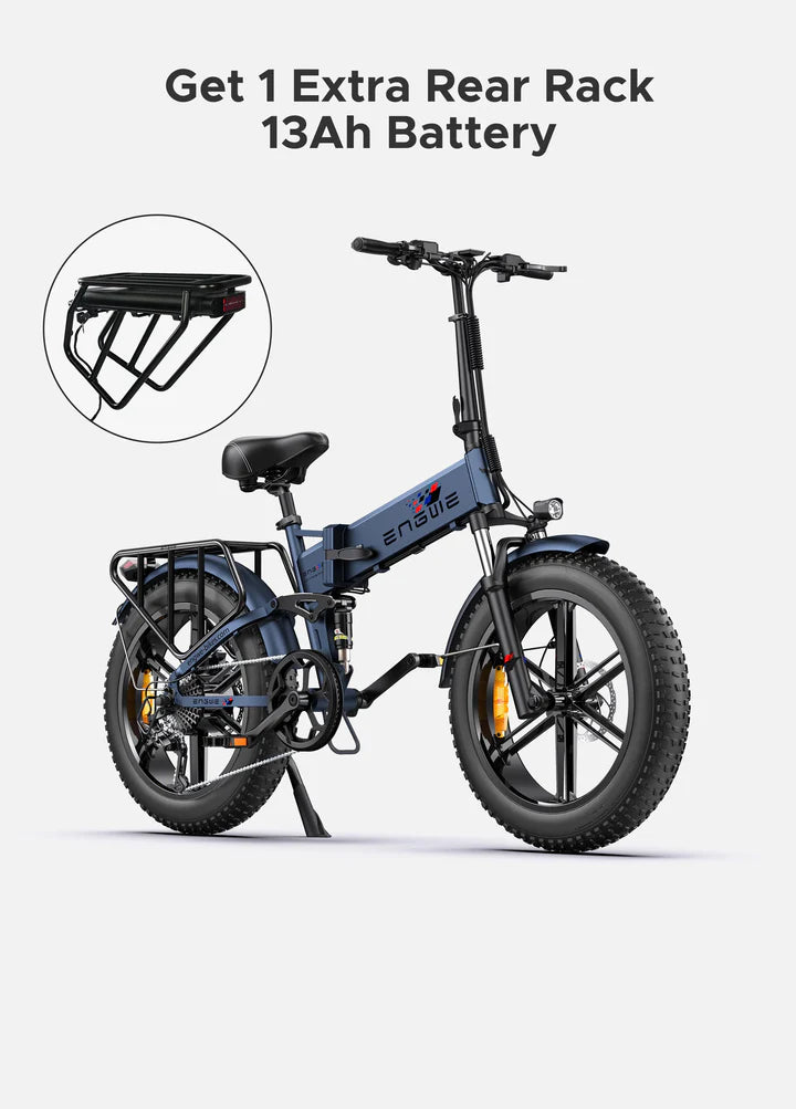 ENGWE ENGINE PRO 1000W Full Suspension Folding Electric Bike